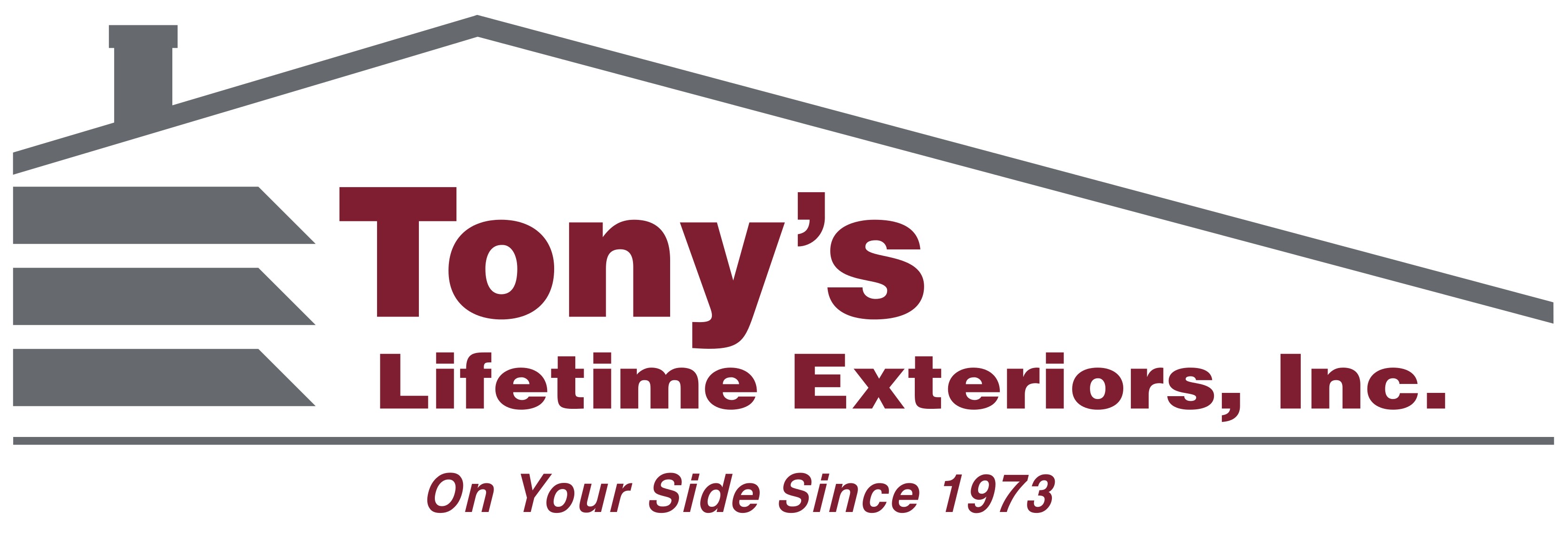 Logo for Tony's Lifetime Exteriors, Inc