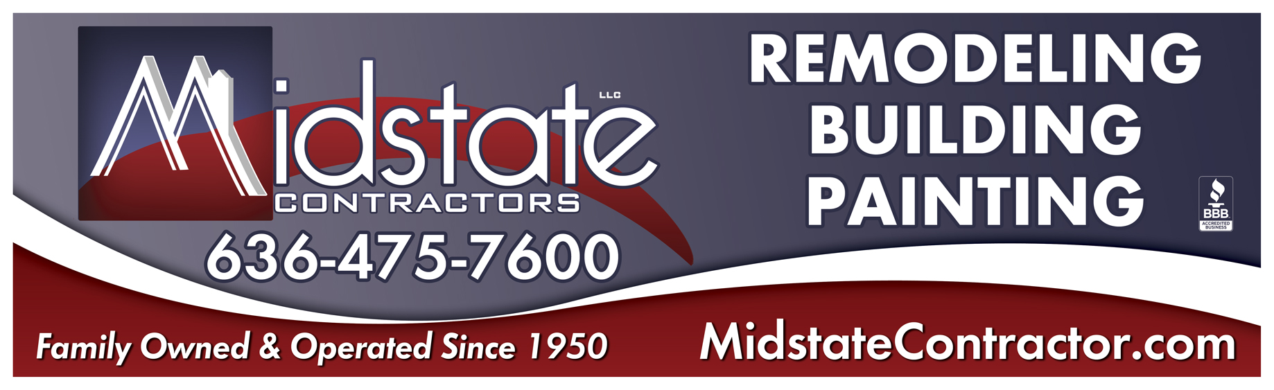 Logo for Midstate Contractors LLC