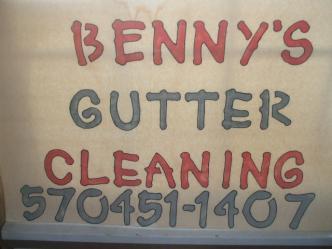 Benny's Gutter Cleaning and Repair, Inc. logo