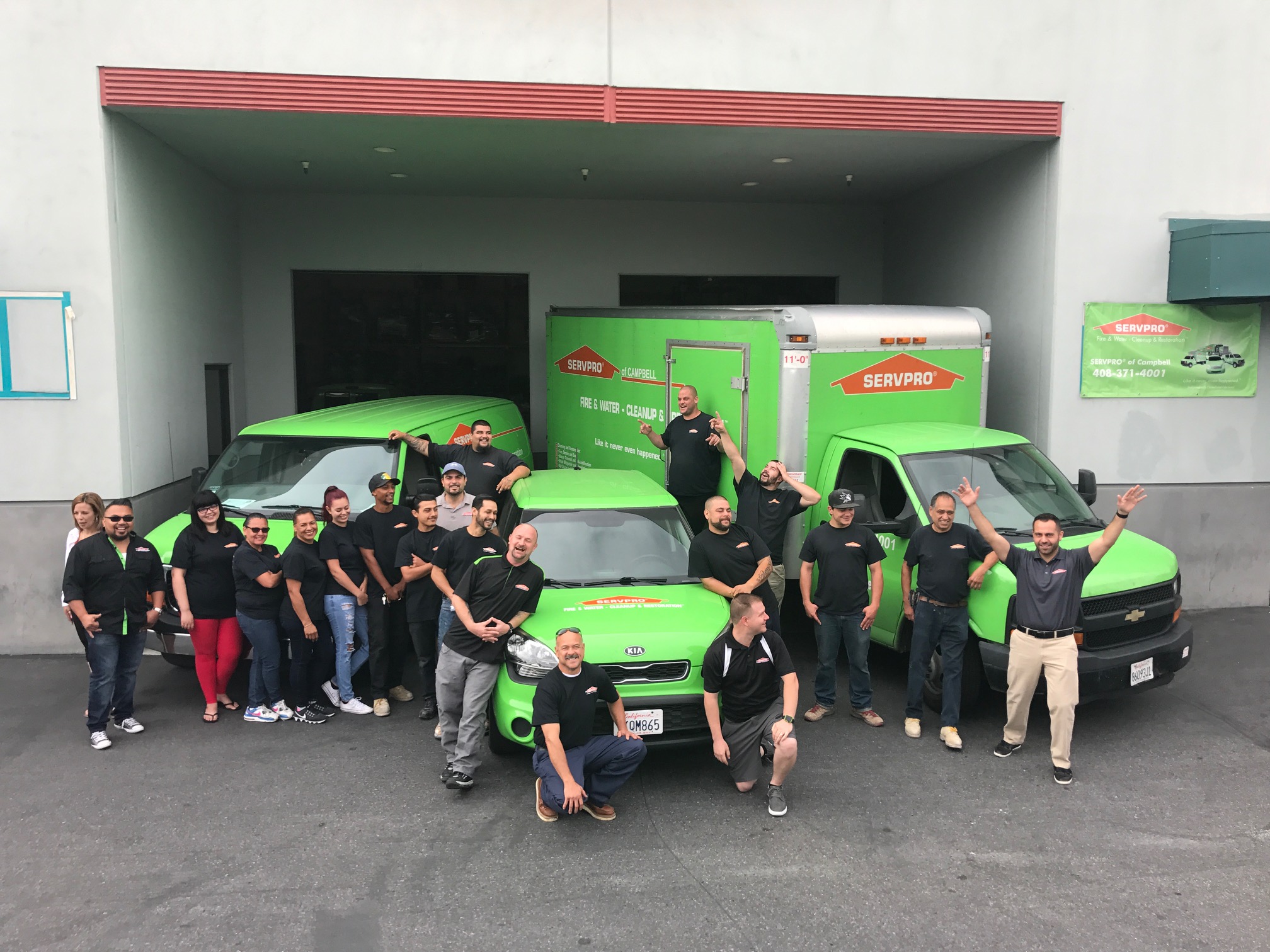 SERVPRO of Campbell logo