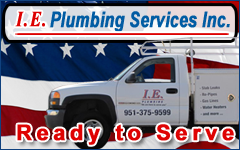 Logo for I E Plumbing Services Inc