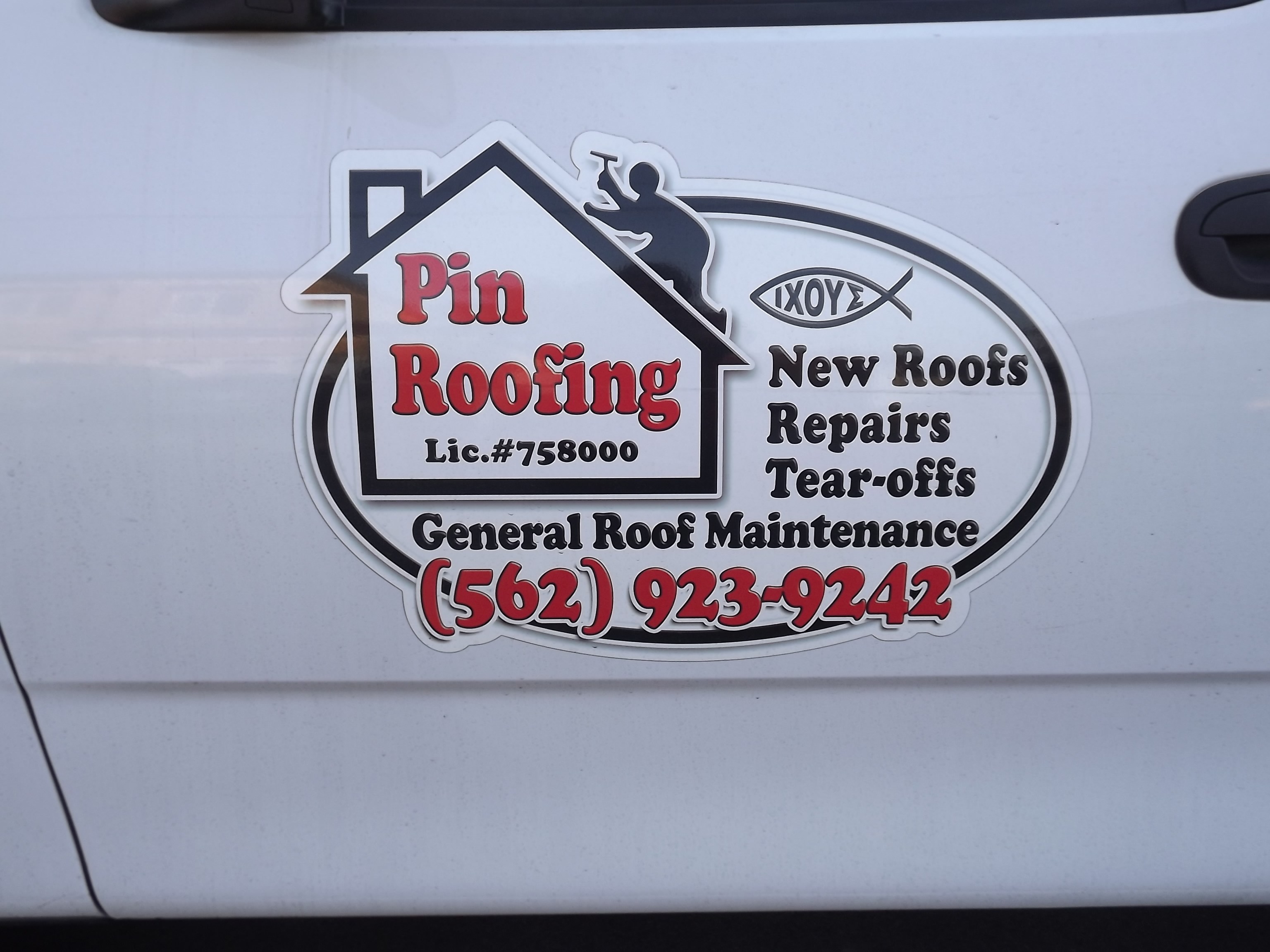 Logo for Pin Roofing