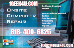 Logo for 1Geek4U Onsite Computer Repair