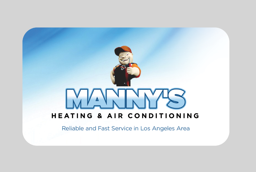 Manny's Heating and Air Conditioning logo