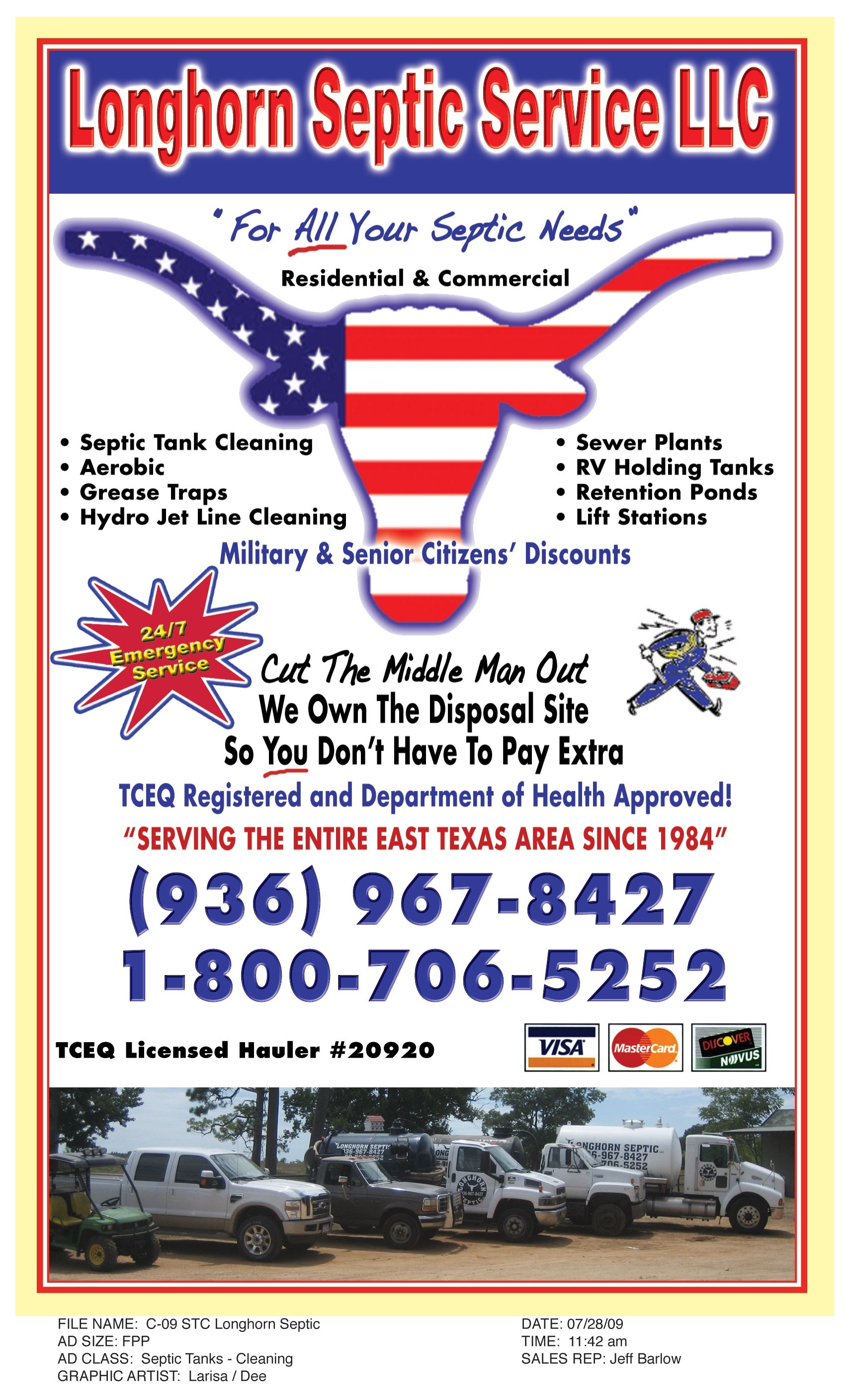 Avatar for LONGHORN SEPTIC & TRANSPORT SVC