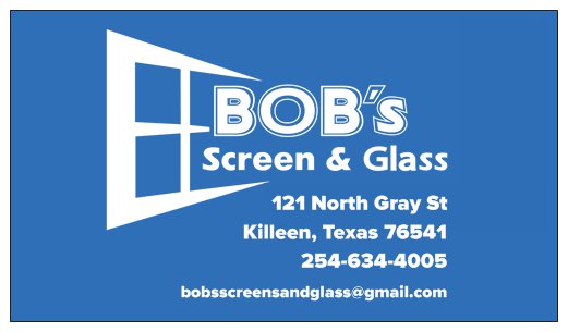 Avatar for Bob's Screen & Glass LLC