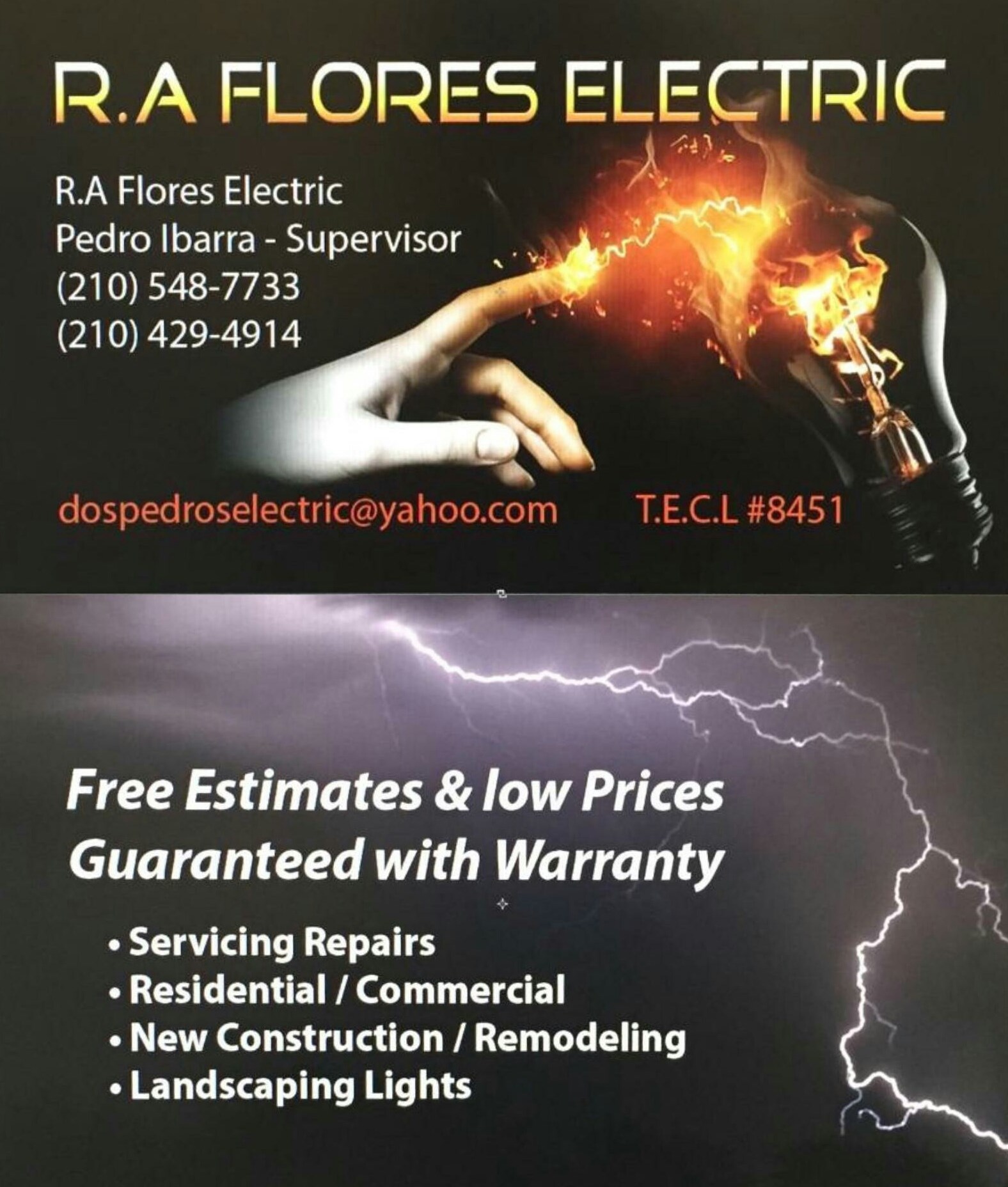 Avatar for R.A Flores Electric