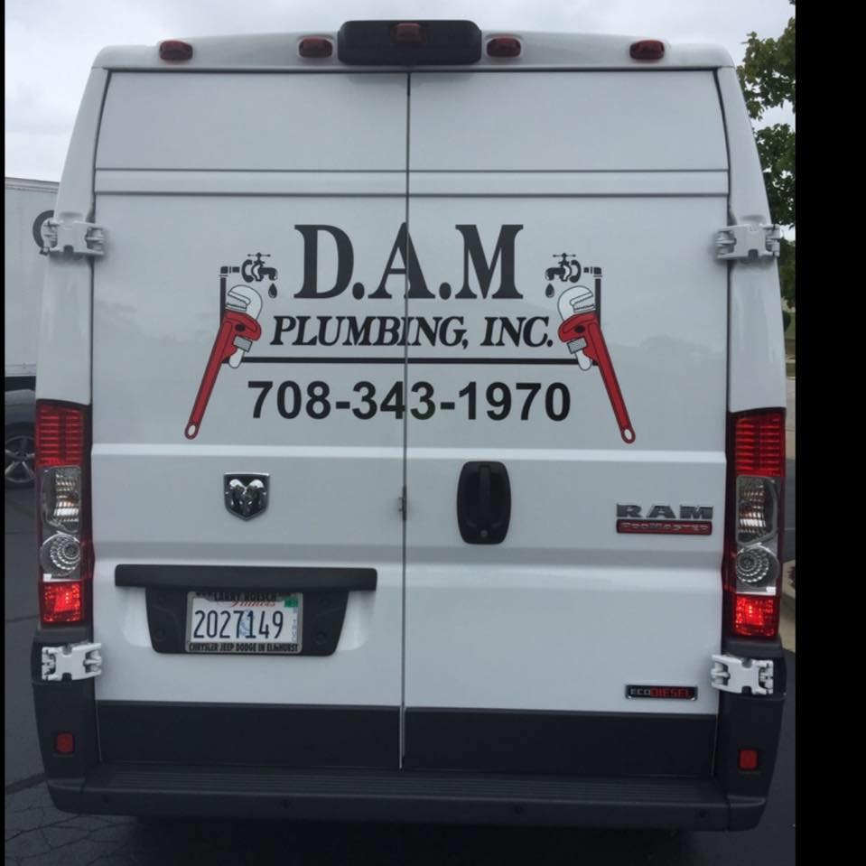 Logo for D.A.M. PLUMBING