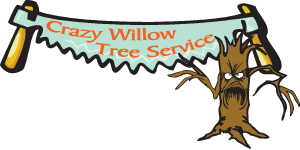 Logo for Crazy Willow Tree Service