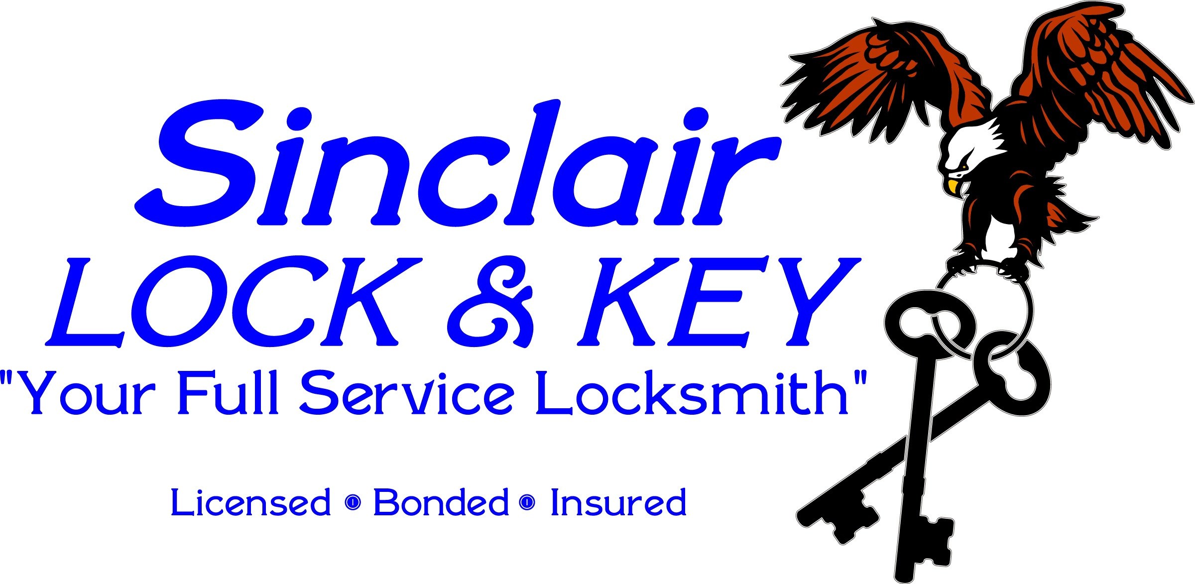 SINCLAIR LOCK & KEY logo