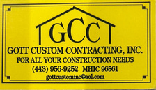 Logo for Gott Custom Contracting Inc