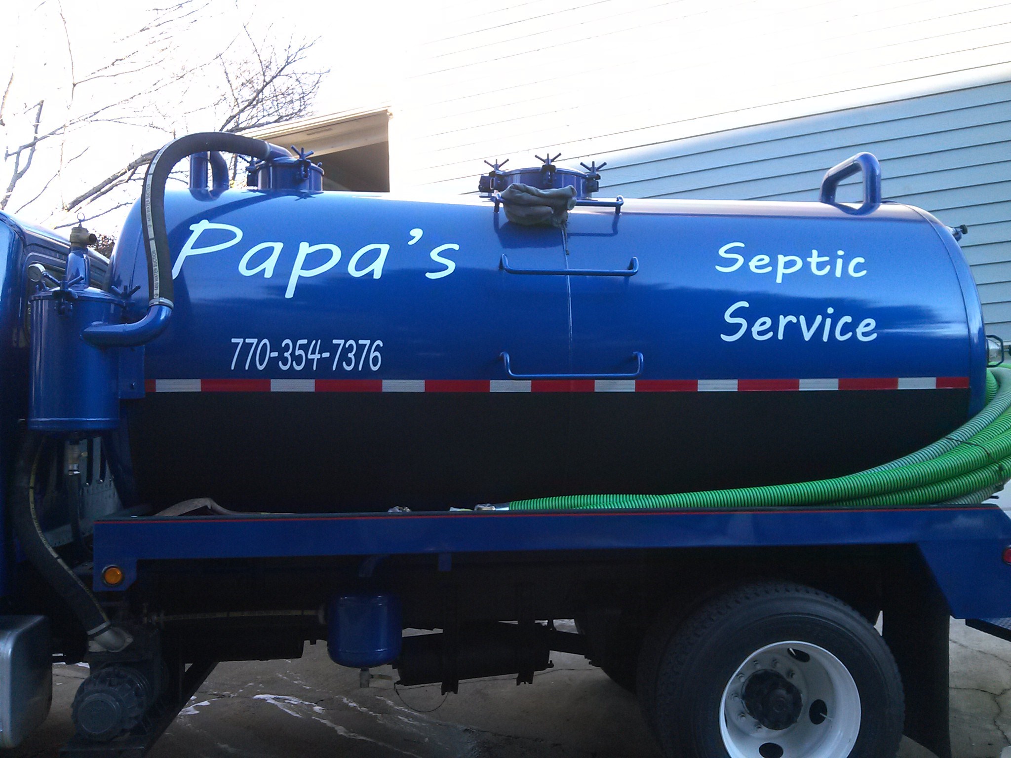 Logo for Papas Septic Service LLC
