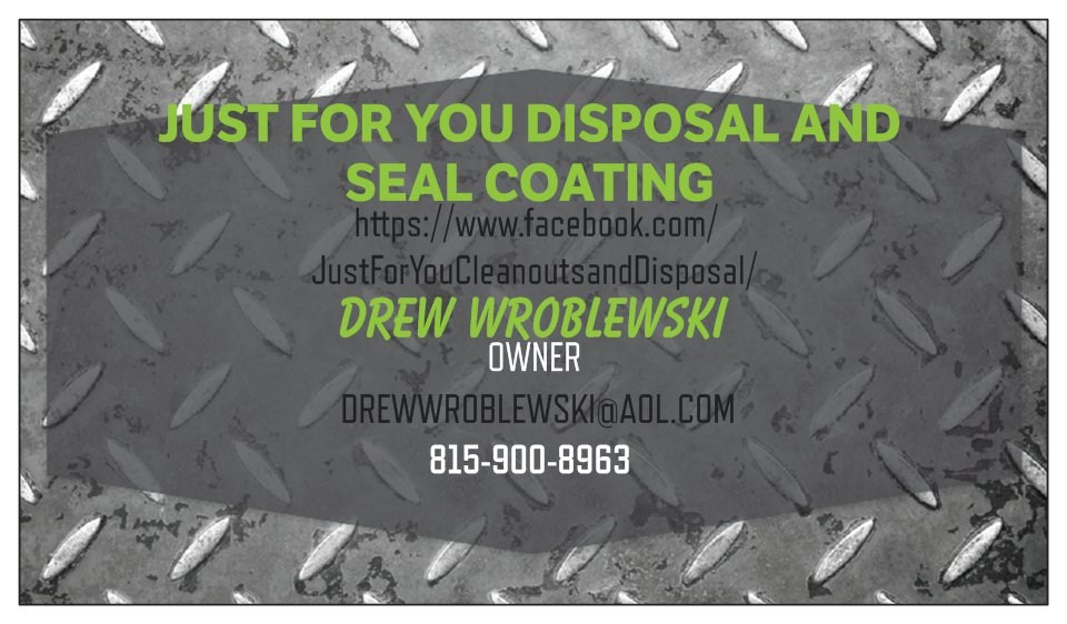 Just For You Disposal & Seal Coating logo