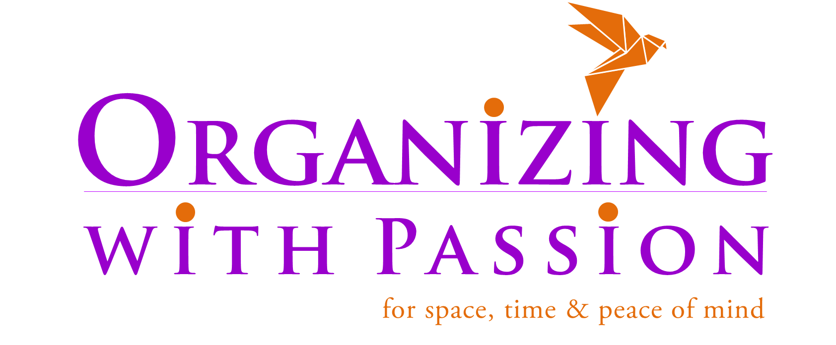 Logo for Organizing with Passion