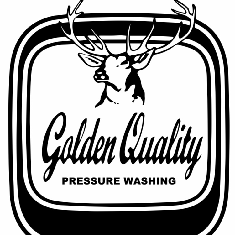 Logo for Golden Quality Pressure Washing