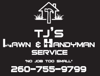 TJ's Lawn & Handyman Service logo