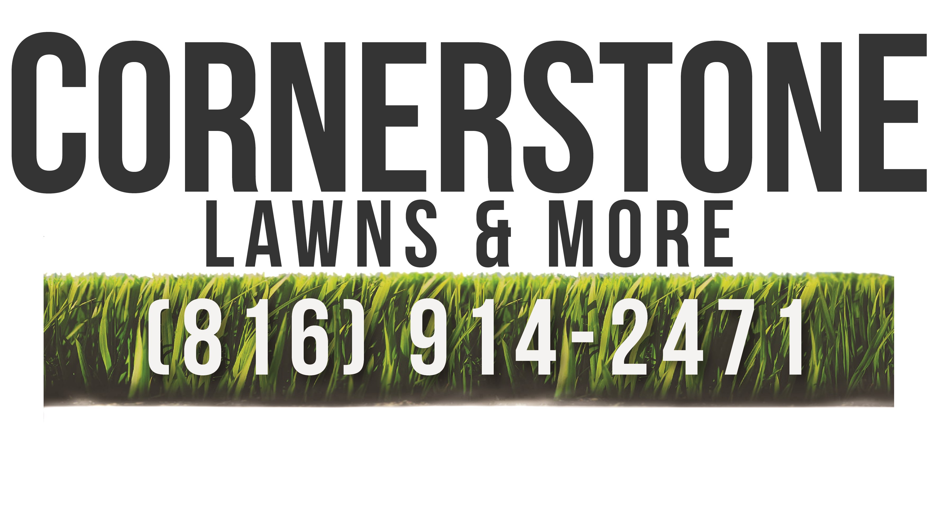 Logo for Cornerstone Lawns and More LLC