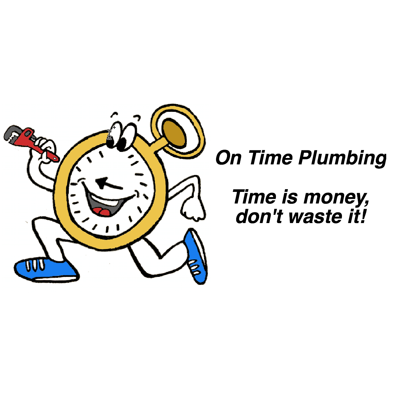 On Time Plumbing, Heating, & Air logo