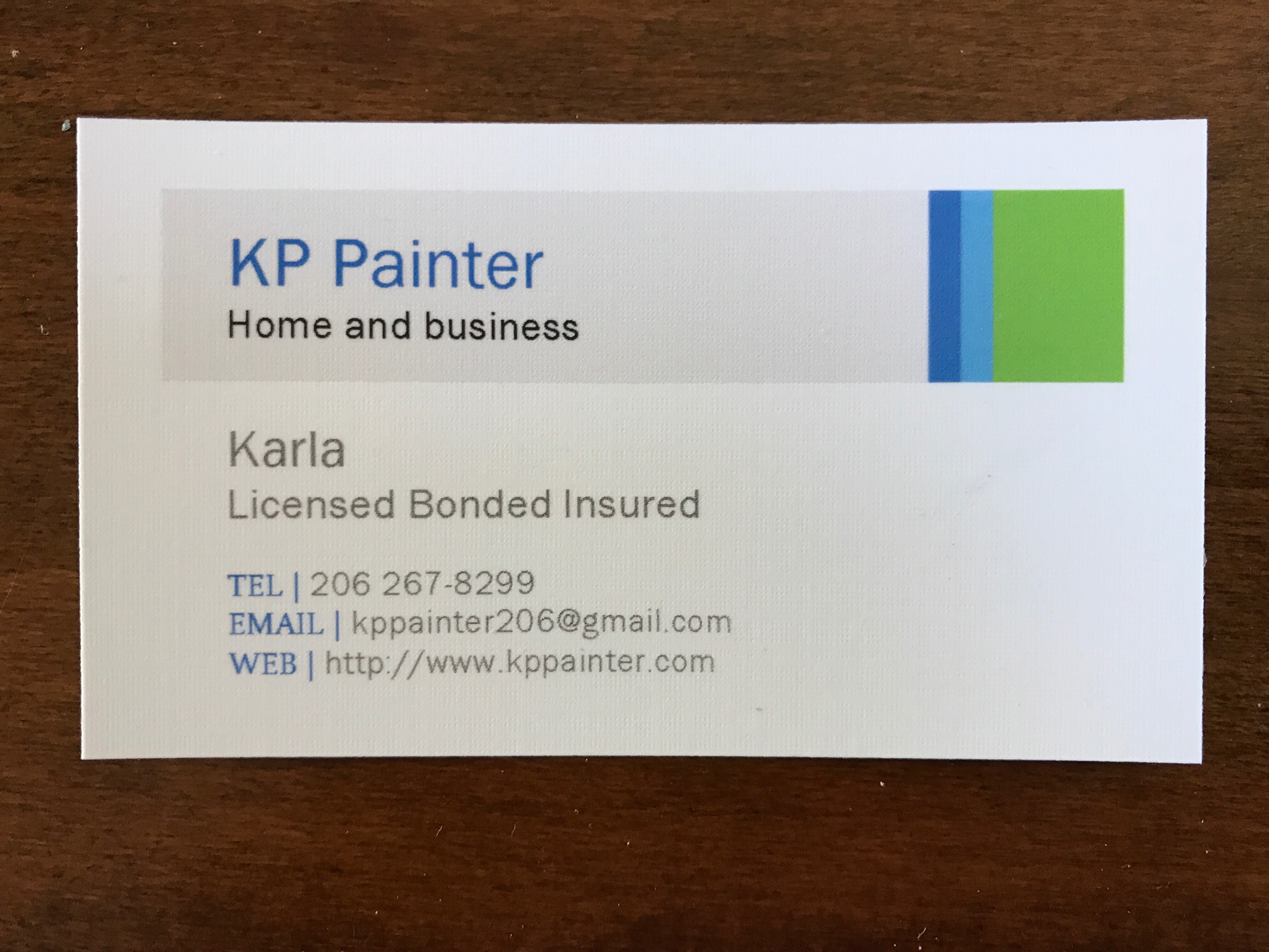 Logo for KP Painter