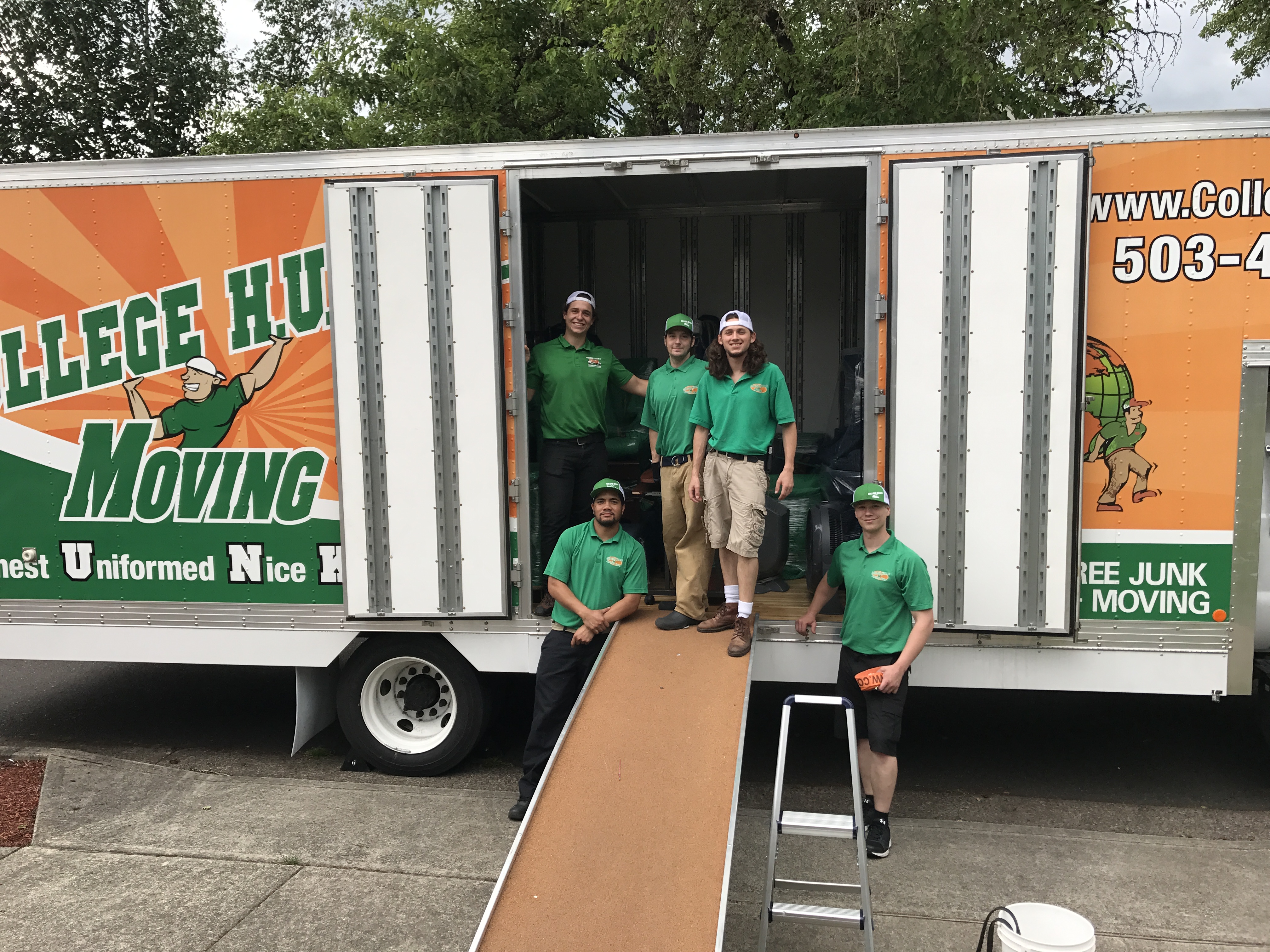 college Hunks Hauling Junk and Moving logo