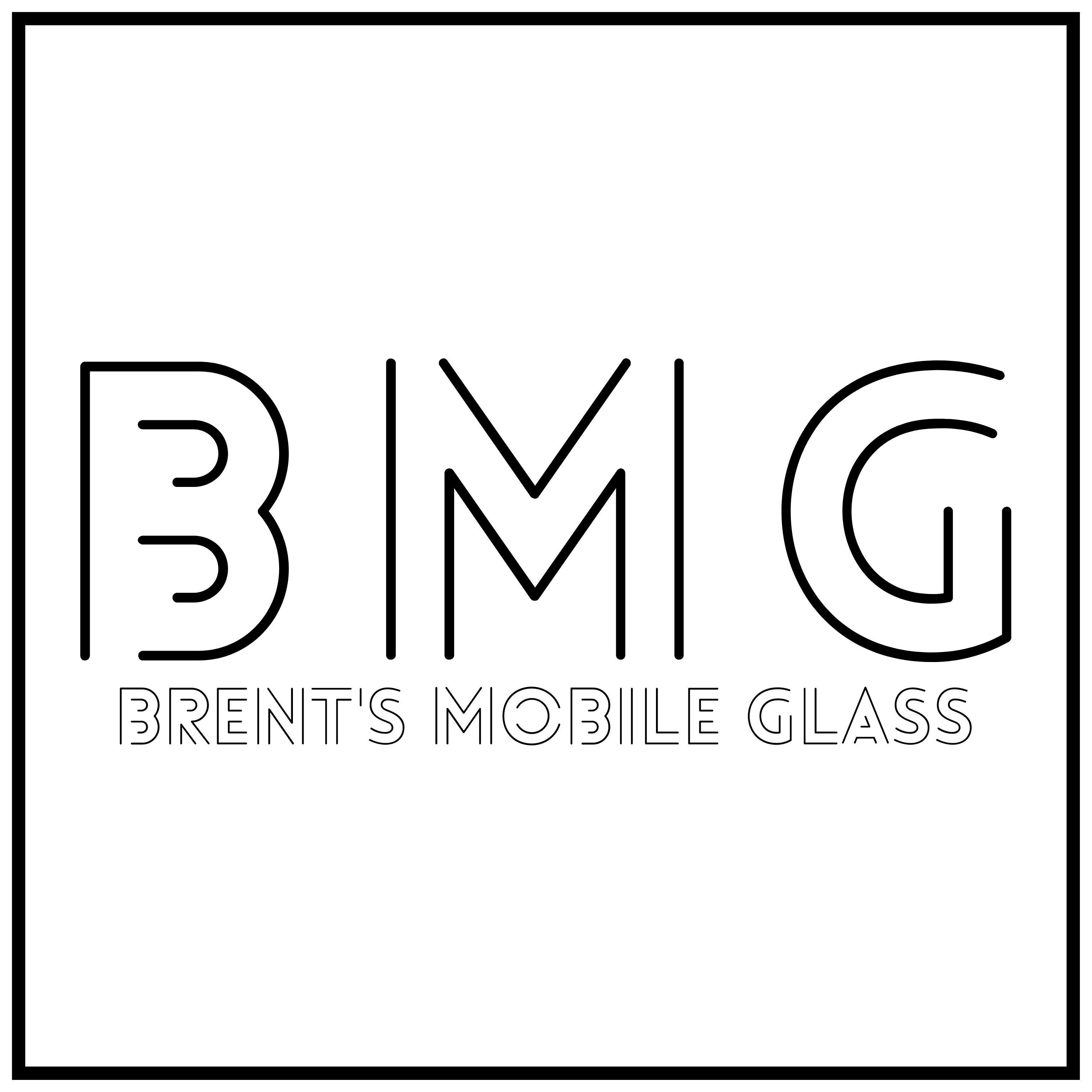 Logo for Brent's Mobile Glass
