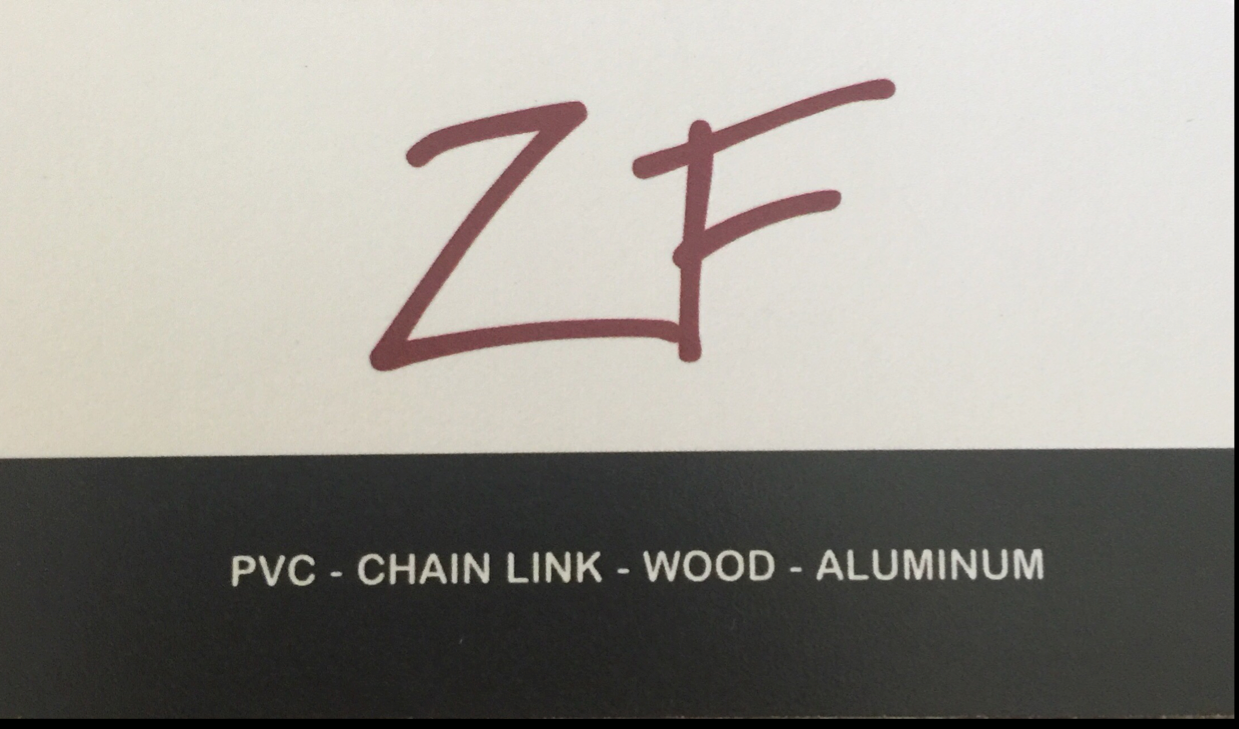 Logo for zofe fence LLC