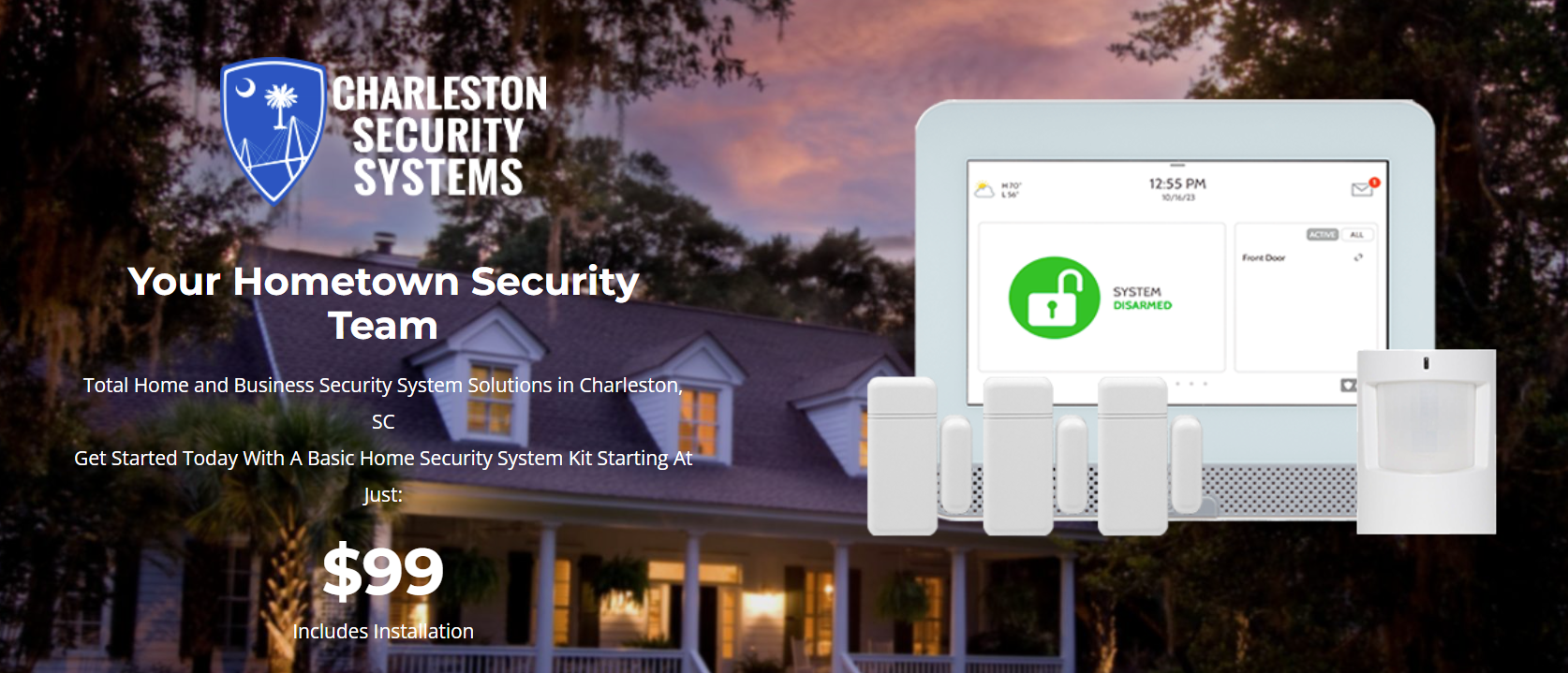 Logo for Charleston Security Systems