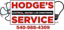 Logo for Hodges Electrical, Heating & Air Conditioning Service LLC