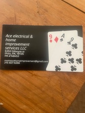 Ace electrical and home improvement services logo