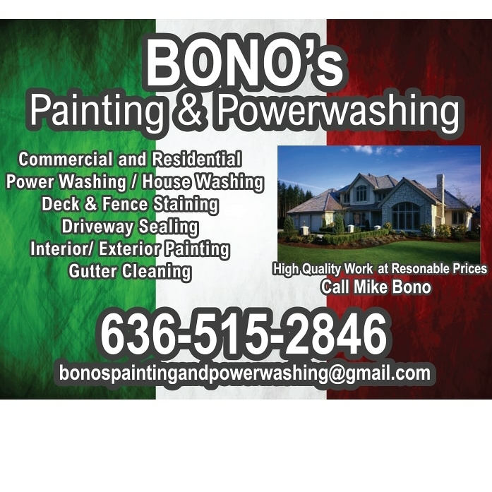 Logo for Bono's Painting &Power Washing