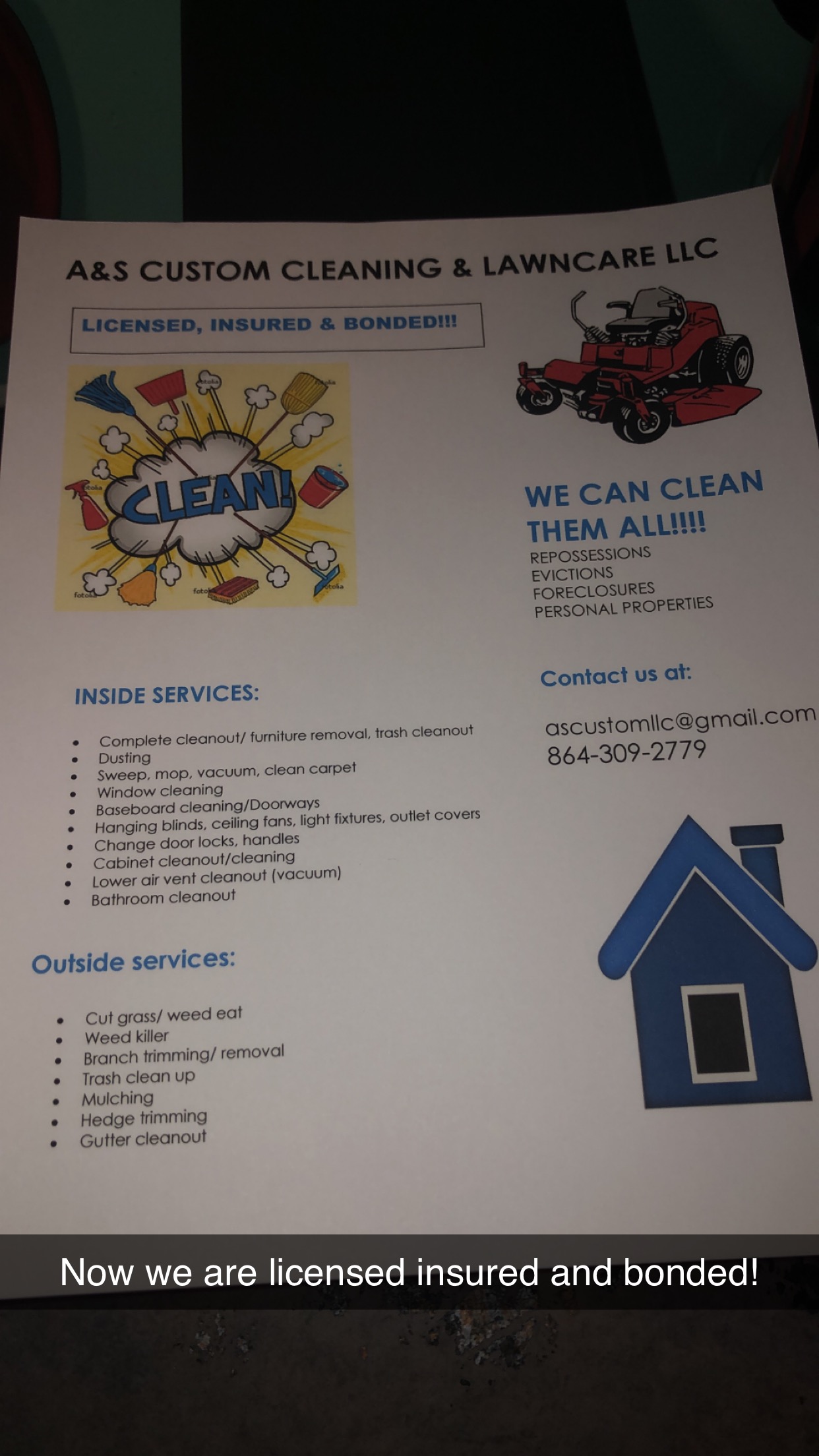 Avatar for A&S Custom cleaning & Lawncare LLC