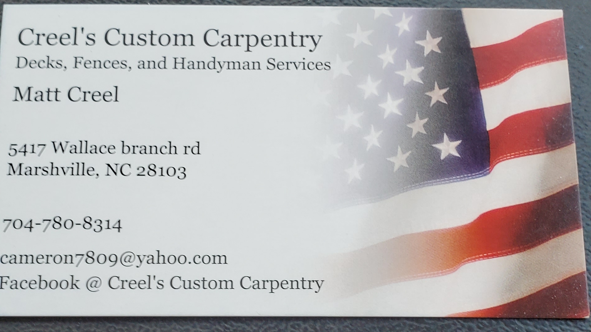 Avatar for Creel Custom Carpentry