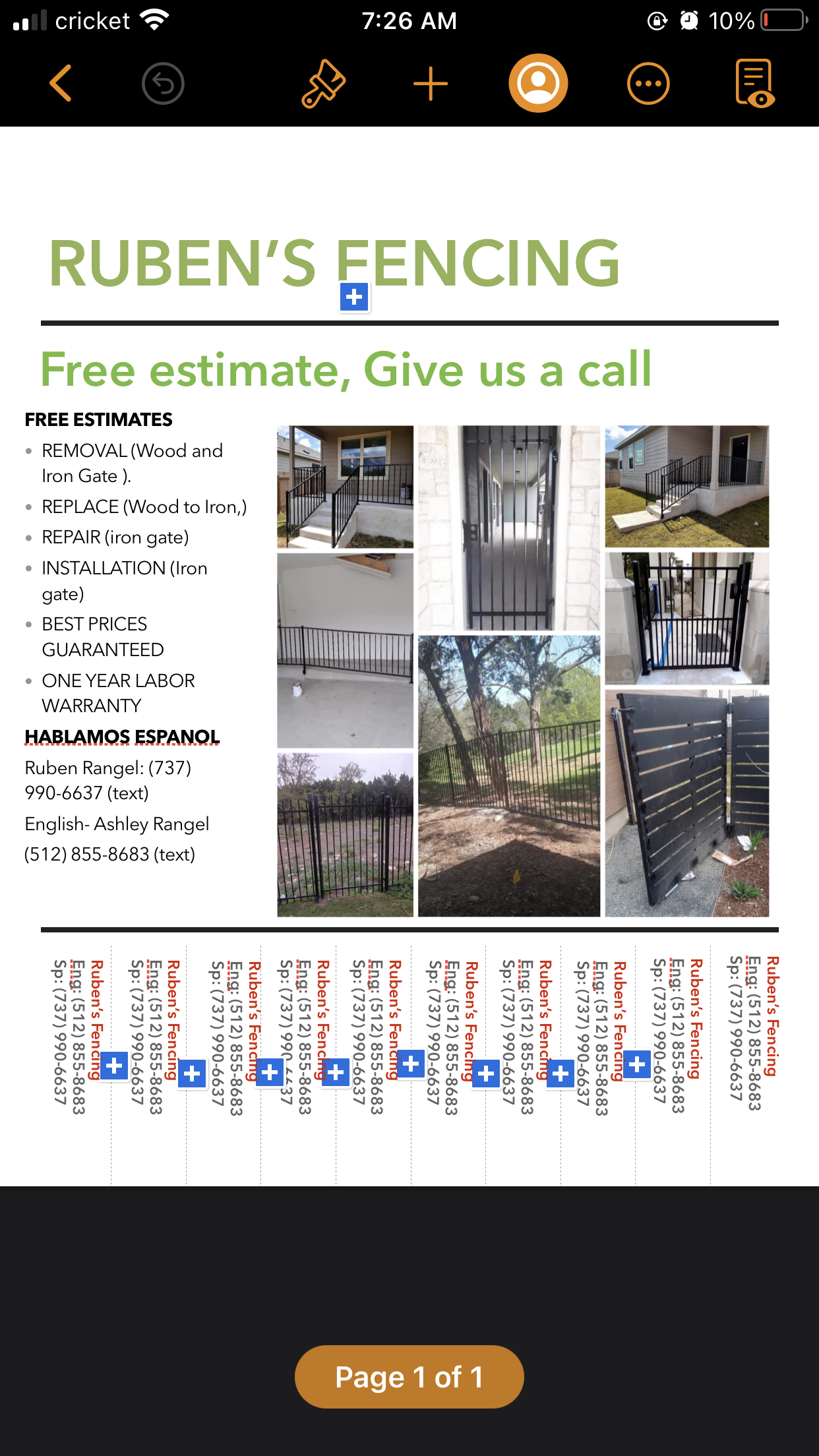 Avatar for Ruben's Fencing