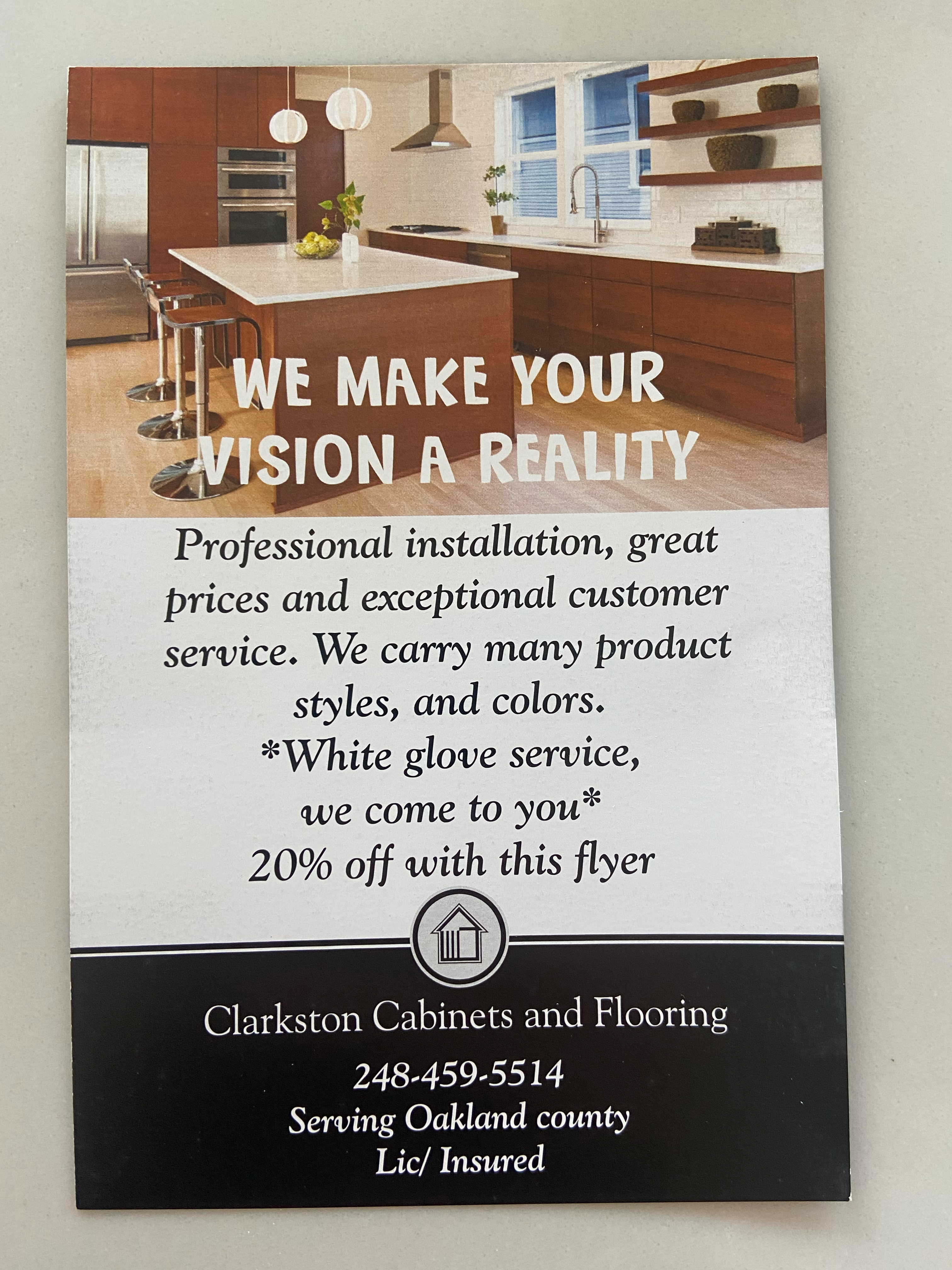 Logo for Clarkston Flooring And Cabinets