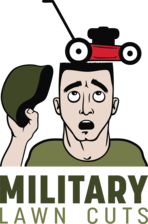 Military Lawn Cuts of Aubrey logo