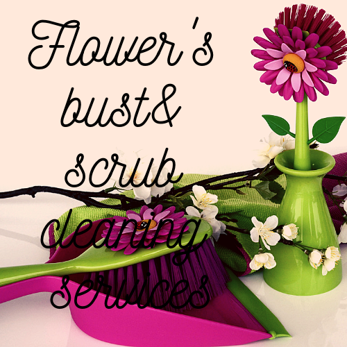 Logo for Flowers Bust and Scrub