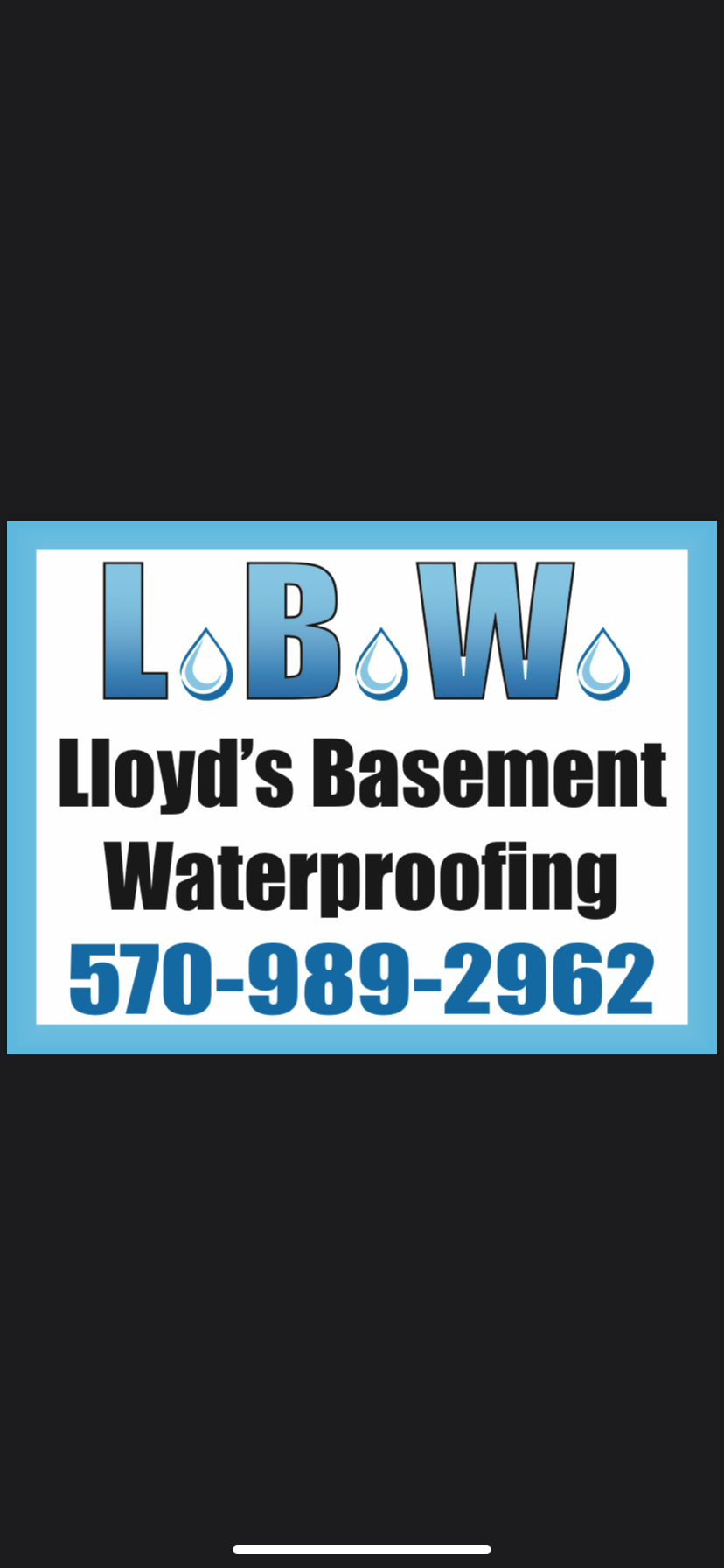 Avatar for Lloyds basement waterproofing llc