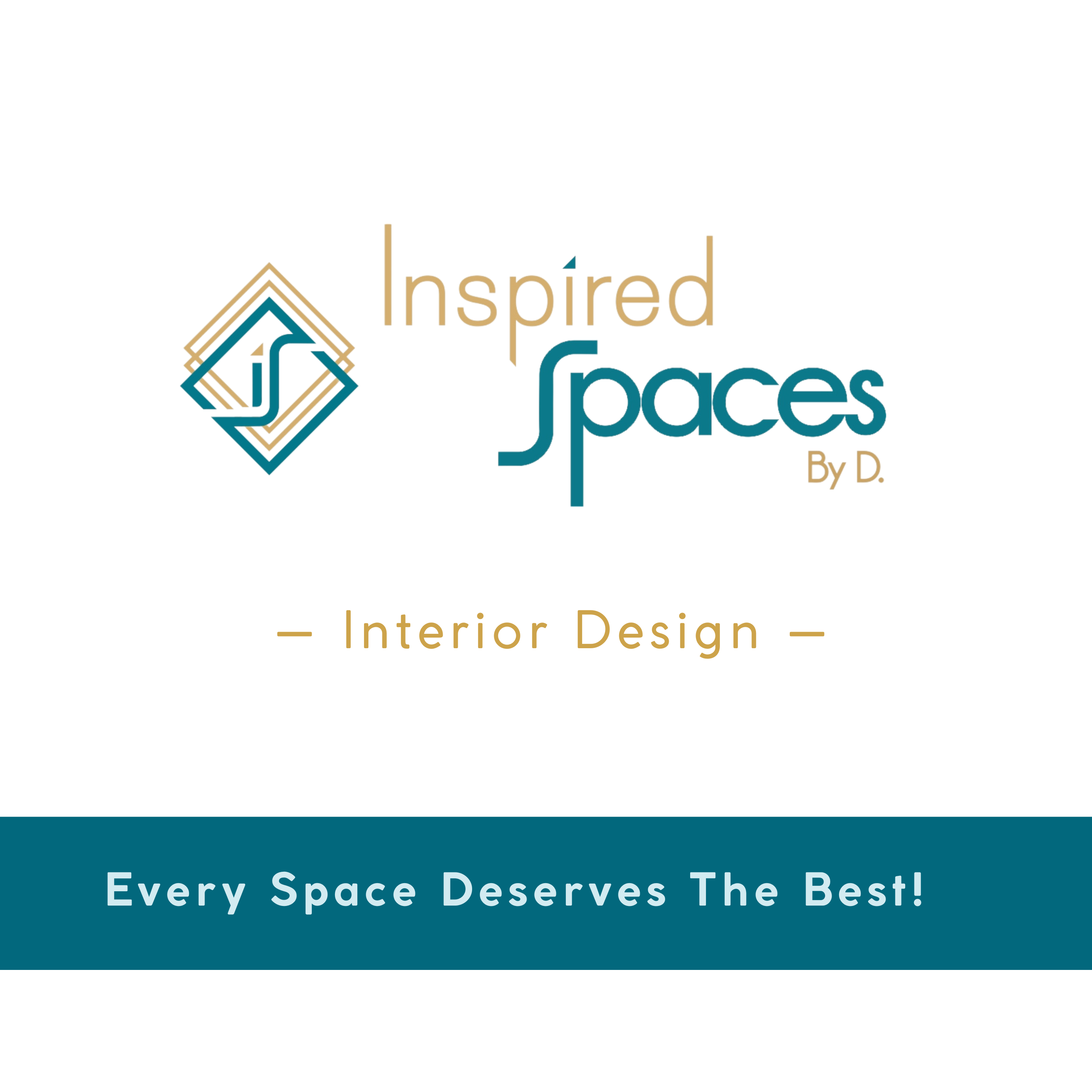 Logo for Inspired Spaces by D, LLC