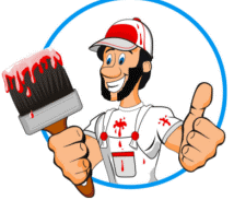 Logo for Wolfman Painting