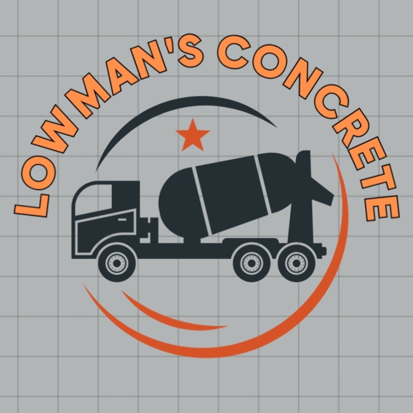 Logo for Lowman's concrete