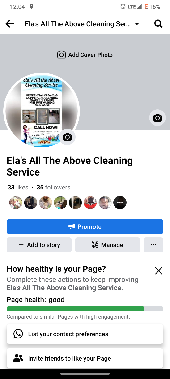 Avatar for Ela's All The Above Cleaning Service