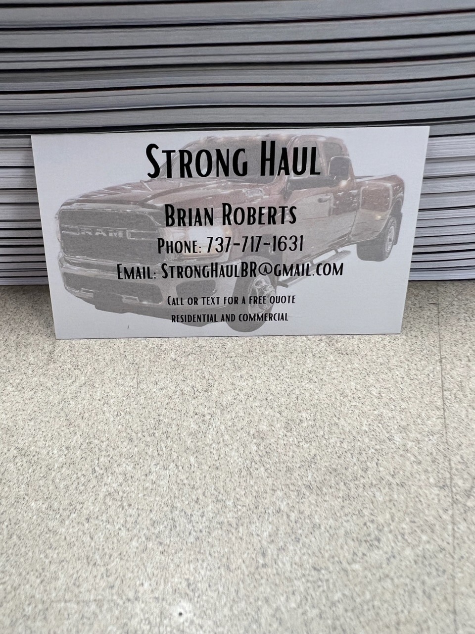 Logo for Strong haul