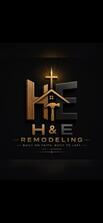 Logo for H&E Remodeling and Handyman Services