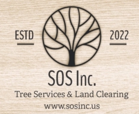 Logo for SOS Inc Tree Service and Land Clearing