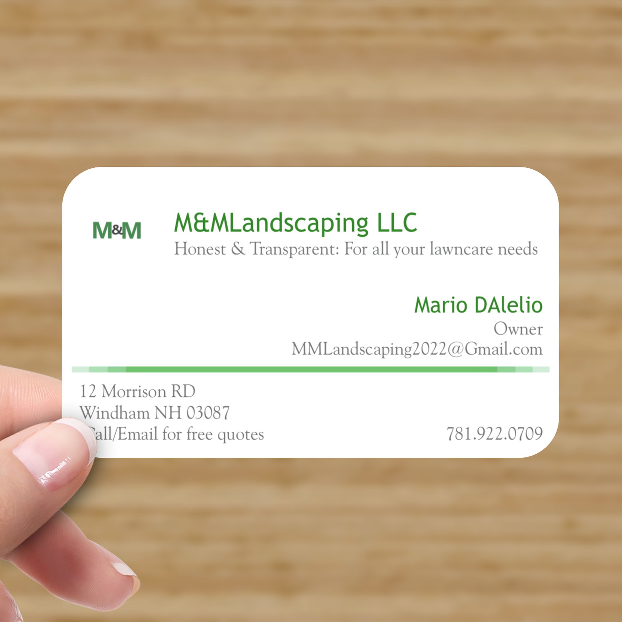 Logo for MMLandscaping and Lawncare