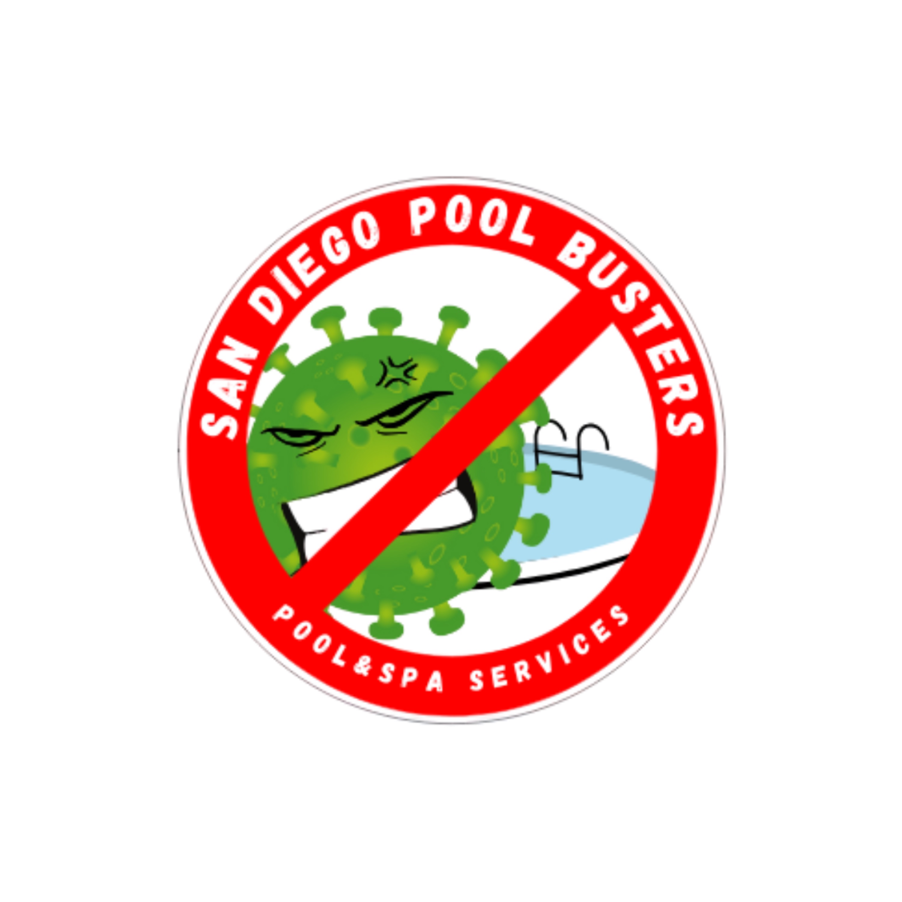 Logo for San Diego Pool Busters - Unlicensed Contractor