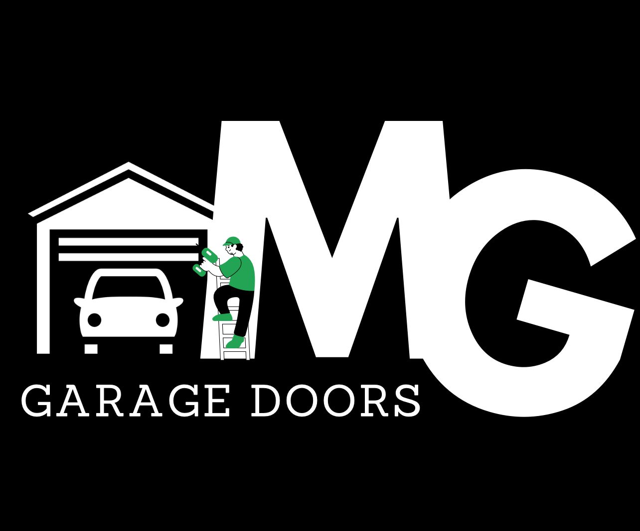 Logo for MG Garage Doors