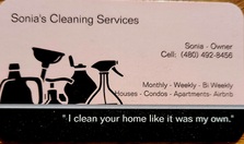 Avatar for Sonia's Cleaning Services