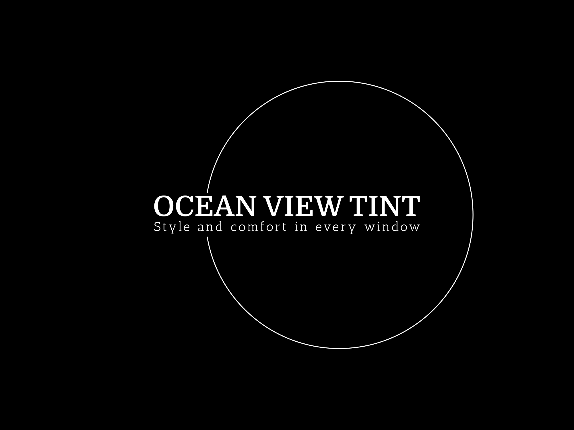 Ocean View Tint logo