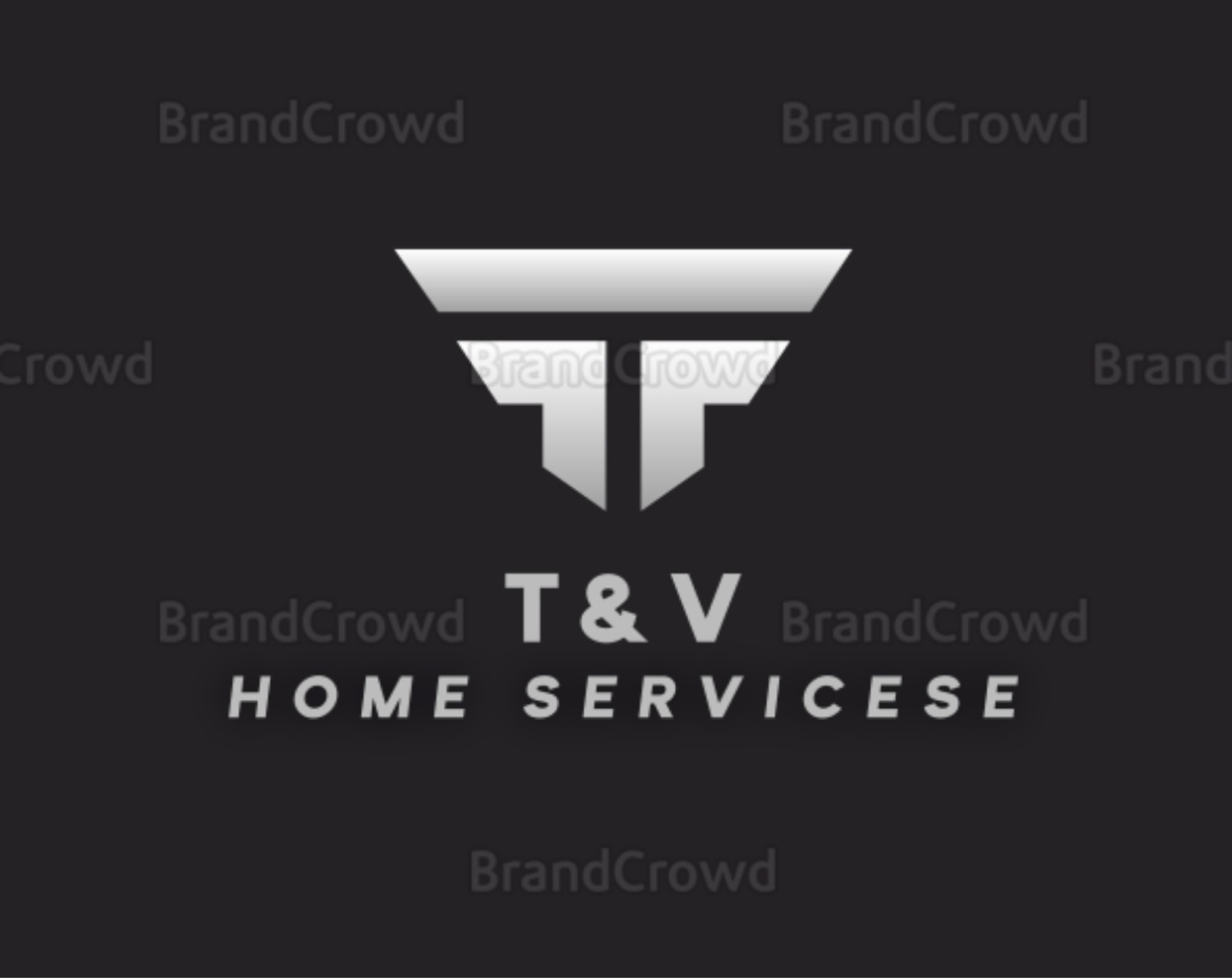 T&V Home Services  logo